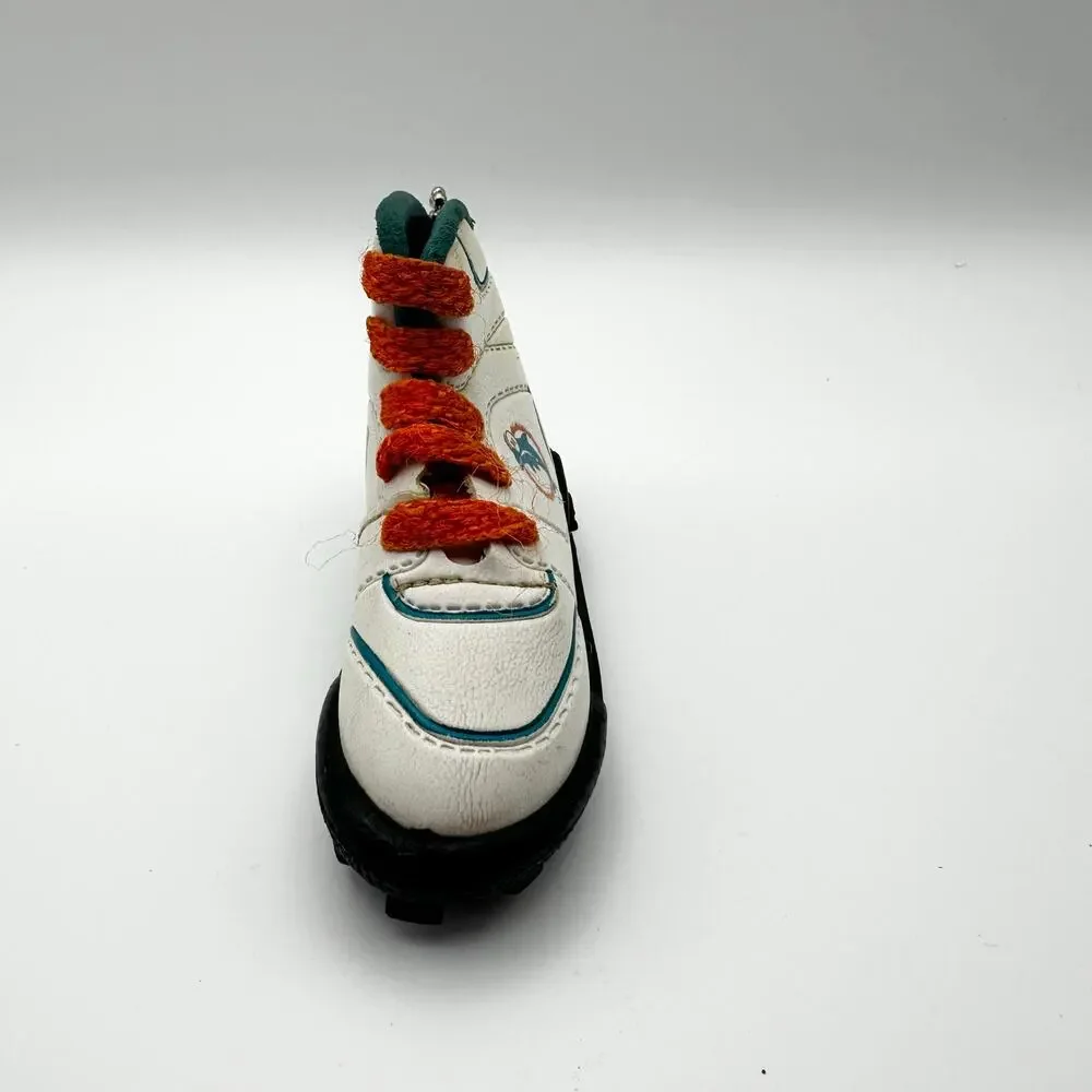 Miami Dolphins Vintage Sneaker Shoe Boot Key Chain Keychain NFL Collectors